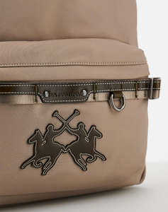 LA MARTINA ЧАНТА BACKPACK FINE WAVE MATTE CANVA