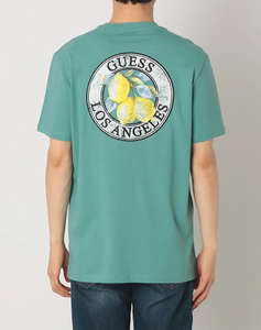 GUESS CN SS LEMON CIRCLE TEE BLOUSE MENS