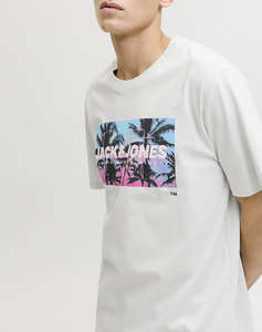 JACK&JONES JJINDIANA TEE SS CREW NECK LN