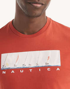 NAUTICA БЛУЗА T-SHIRT ΚΜ SUSTAINABLE SAILING COMPETITION DP/RB