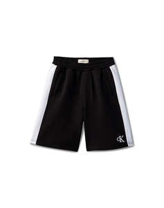 CALVIN KLEIN JEANS COLORBLOCK RELAXED SHORTS