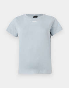 PINKO BASICO T-SHIRT JERSEY LOGO STA