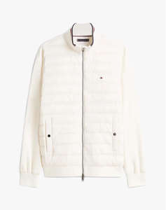 TOMMY HILFIGER MIX MEDIA ESS RWB STAND COLLAR