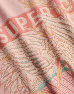SUPERDRY D1 OVIN VL TOKYO RELAXED TEEMENS BLOUSE