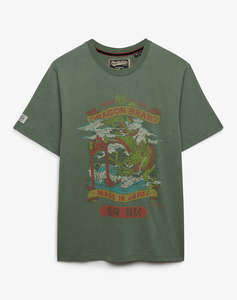 SUPERDRY D1 OVIN VL TOKYO RELAXED TEEMENS BLOUSE