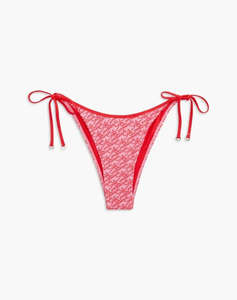 TOMMY HILFIGER V SIDE TIE PRINT