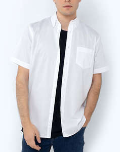 THE BOSTONIANS РИЗА FIL A FIL REGULAR FIT Plain FIL A FIL Button-down Regular Fit