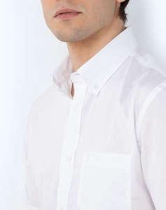 THE BOSTONIANS РИЗА FIL A FIL REGULAR FIT Plain FIL A FIL Button-down Regular Fit