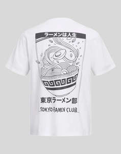 JACK&JONES JJOSAKA BACK PRINT TEE SS CREW NECK