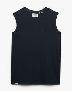 SUPERDRY D3 OVIN CLASSIC COTTON LINEN TANKMENS BLOUSE