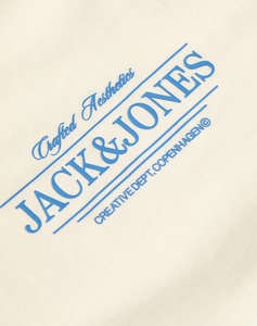 JACK&JONES JORCASSIS MINIMAL TEE SS CREW NECK