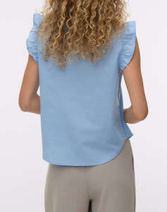 VERO MODA VMSELMA SS FRILL TOP