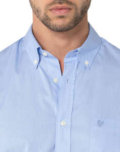 THE BOSTONIANS РИЗА CHESTER POPLIN REGULAR FIT MiniCheck POPLIN Button-down Regular Fit