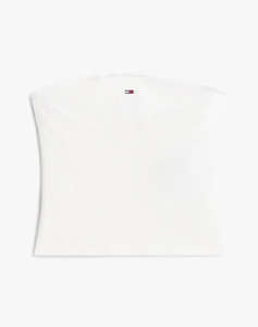 TOMMY JEANS TJW SLIM SH BANDEAU RIB TOP