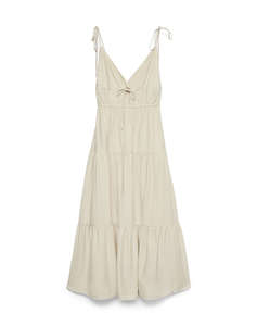 VERO MODA VMATHENA SINGLET DETAIL ANKLE DRESS WVN