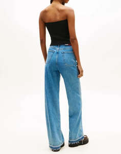 TOMMY JEANS TJW SLIM SH BANDEAU RIB TOP