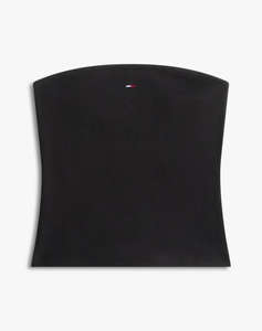 TOMMY JEANS TJW SLIM SH BANDEAU RIB TOP