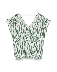 VERO MODA VMCHERIE S/S TOP WVN BTQ