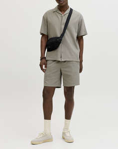 JACK&JONES JPSTJAIDEN WAFFLE RESORT SHORT REG