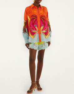 FARM RIO USIACURI RICHELIEU SHORTS-USIACURI MULTICOLOR