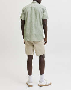 JACK&JONES JPRBLUSUMMER LIN. BL. SHIELD SS SHIRT SN
