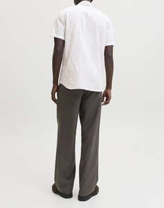 JACK&JONES JPRBLUSUMMER LIN. BL. SHIELD SS SHIRT SN