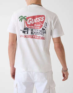 GUESS JEANS GJ SS CN REG WEST COAST HOTELMENS BLOUSE
