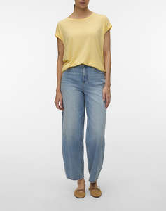 VERO MODA VMAVA PLAIN SS TOP JRS NOOS
