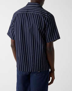GUESS SS YARN DYED CRINKLE SHIRT MENS SHIRT