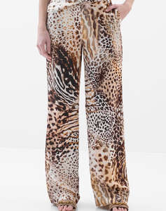 GUESS BY MARCIANO GISELLE STRAIGHT PANT WOMENS TROUSERS
