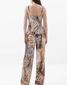 GUESS BY MARCIANO GISELLE STRAIGHT PANT WOMENS TROUSERS