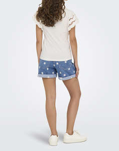 ONLY ONLMACY S/S O-NECK MIX TOP BOX JRS