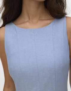 VERO MODA VMNORMA SL MAXI CHAMBRAY DRESS