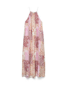 VERO MODA VMCILLE HILDA HALTERNECK 7/8 DRESS WVN