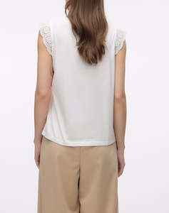 VERO MODA VMEMILY SL GATHERING TOP JRS NOOS