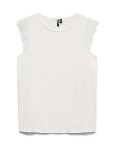 VERO MODA VMEMILY SL GATHERING TOP JRS NOOS