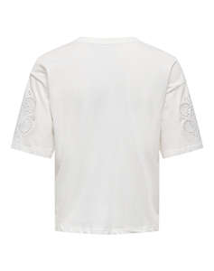 ONLY ONLTALLY S/S ROUND NECK BOX TOP JRS