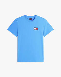 TOMMY JEANS TJM SLIM ESSENTIAL FLAG TEE EXT NEW