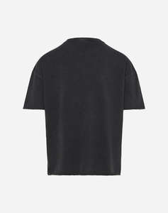 DIRTY LAUNDRY PIQUET T-SHIRT WITH RAW EDGES
