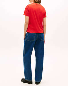 TOMMY HILFIGER REG CORP LOGO C-NK SS