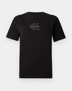 CALVIN KLEIN JEANS SS CLASSIC FOIL MONOLOGO TEE NEW