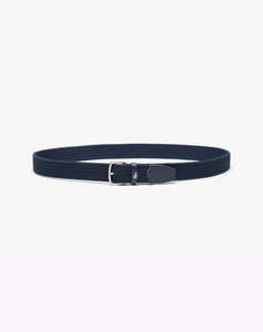LACOSTE MENS BELT35 STRETCH WOWEN BELT