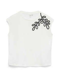VERO MODA VMKIMBER S/L O-NECK TOP JRS BTQ