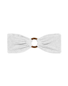 MC2 YULIA W-CRINKLE BANDEAU TOP WITH CENTRAL LOOP-CRINKLE 01 RING