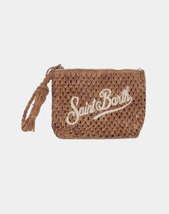MC2 RAFFIA POUCH-POCHETTE-19 WAVE EMB