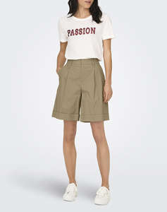 ONLY ONLROSALIE HW BERMUDA SHORTS PNT NOOS