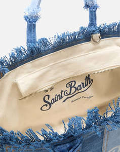 MC2 COLETTE-HAND BAG WITH STRAP-DENIM PATCHWORK