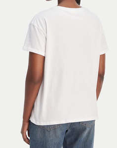 LIU JO WHITE_WA6J19_T-SHIRT MODA M/C ДАМСКА БЛУЗА