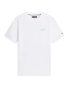 TOMMY HILFIGER PALM PHOTO PRINT TEE