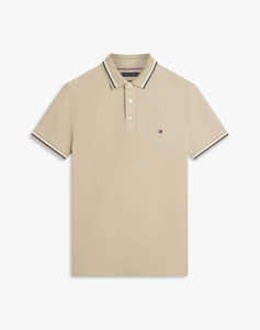 TOMMY HILFIGER TIPPED SLIM FIT SEASONAL POLO